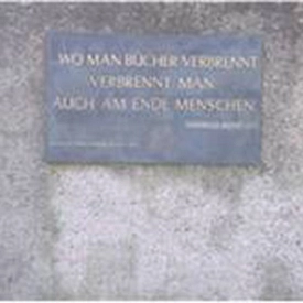 Gedenktafel "Bücherverbrennung"