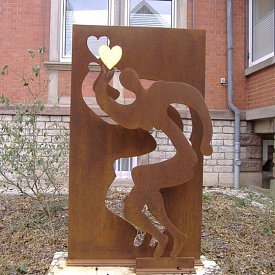 Stahlschwinger mit Goldherz&nbsp;&copy;&nbsp;Stadt Göttingen
