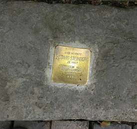 Stolperstein für Hedwig Steinberg&nbsp;&copy;&nbsp;Stadt Göttingen