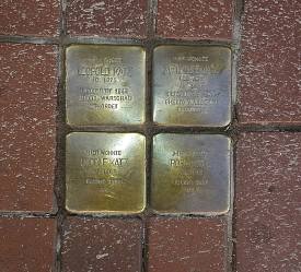 Stolpersteine für Familie Katz&nbsp;&copy;&nbsp;Stadt Göttingen